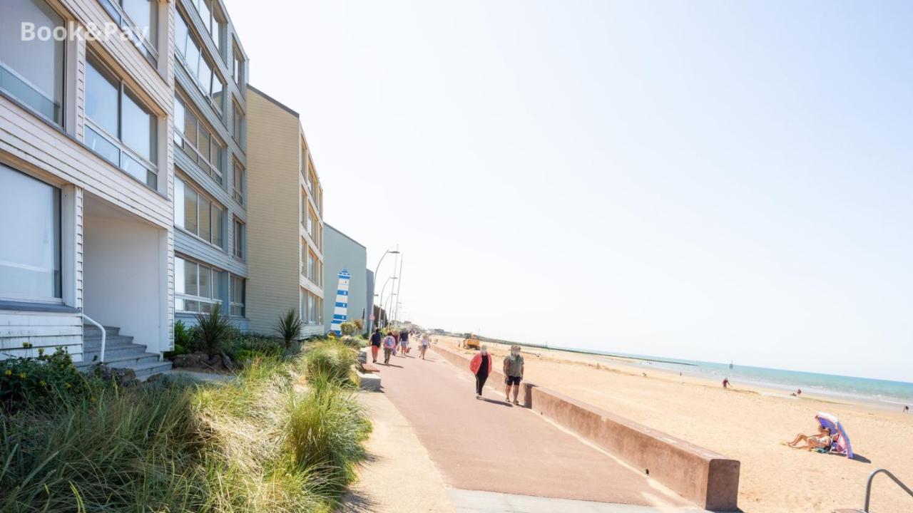La Plage - Appartement Vue Mer Courseulles-sur-Mer Exterior foto